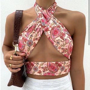 Tiger Mist halter top